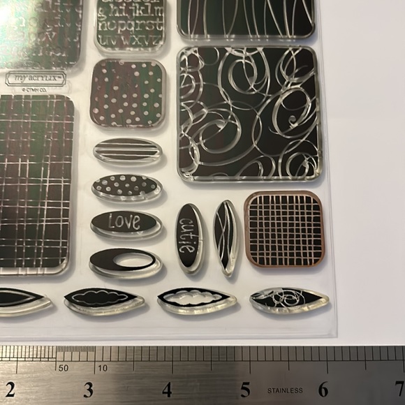 Floral Elements D1196 stamp set - Picture 5 of 8